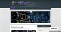 Desktop Screenshot of cettiworks.com
